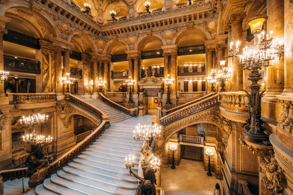 The Opéra Garnier 